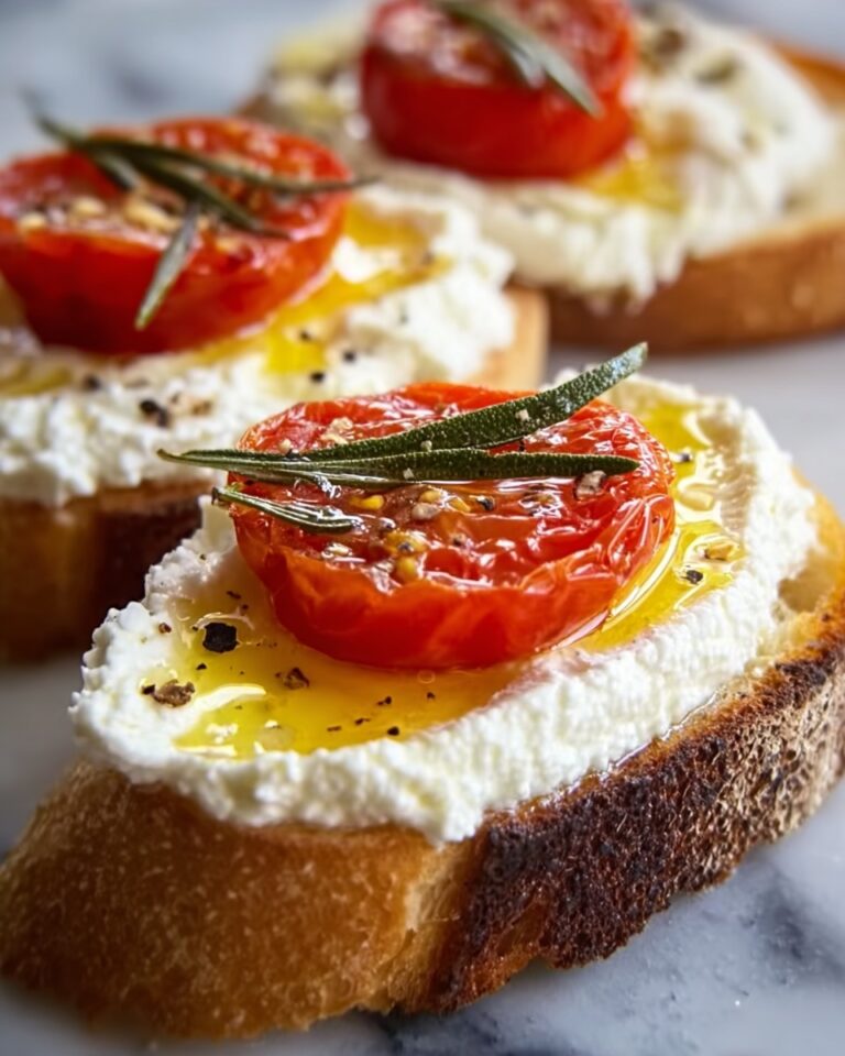 Whipped Feta Bruschetta Recipe