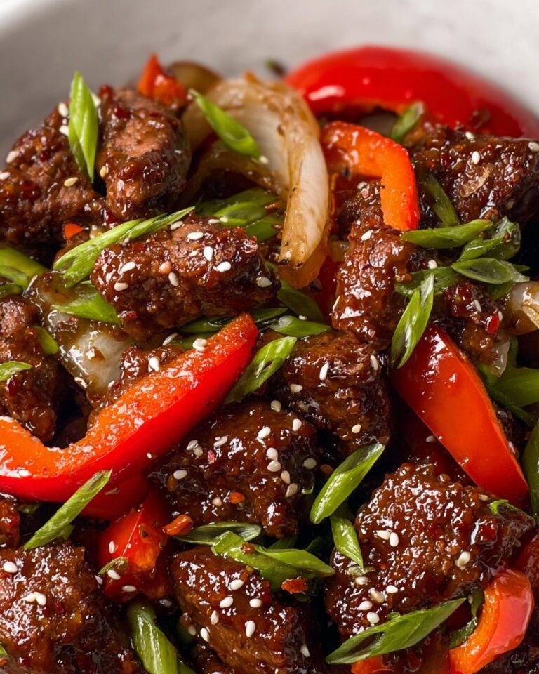 Chinese Pepper Steak with Onions Recipe
