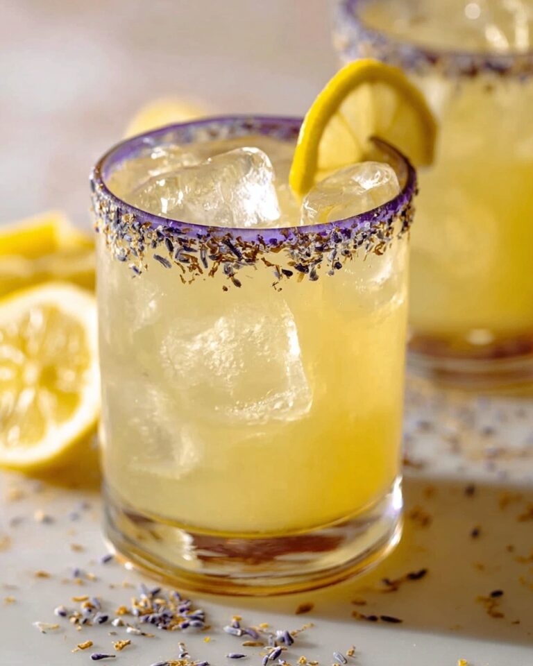 Lemon Lavender Margaritas Recipe