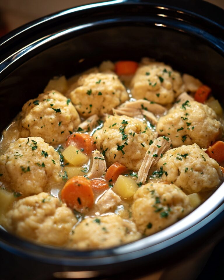 CrockPot Chicken and Dumplings Recipe
