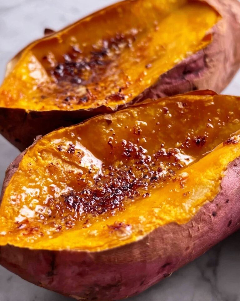 Japanese Sweet Potato Crème Brûlée Recipe