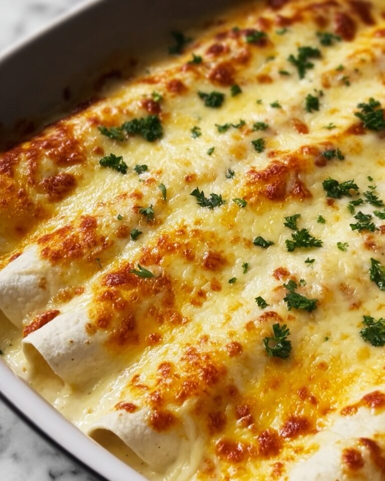 White Chicken Enchiladas Recipe