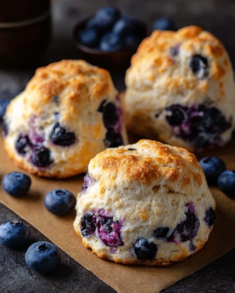 Sweet Blueberry Biscuits Recipe