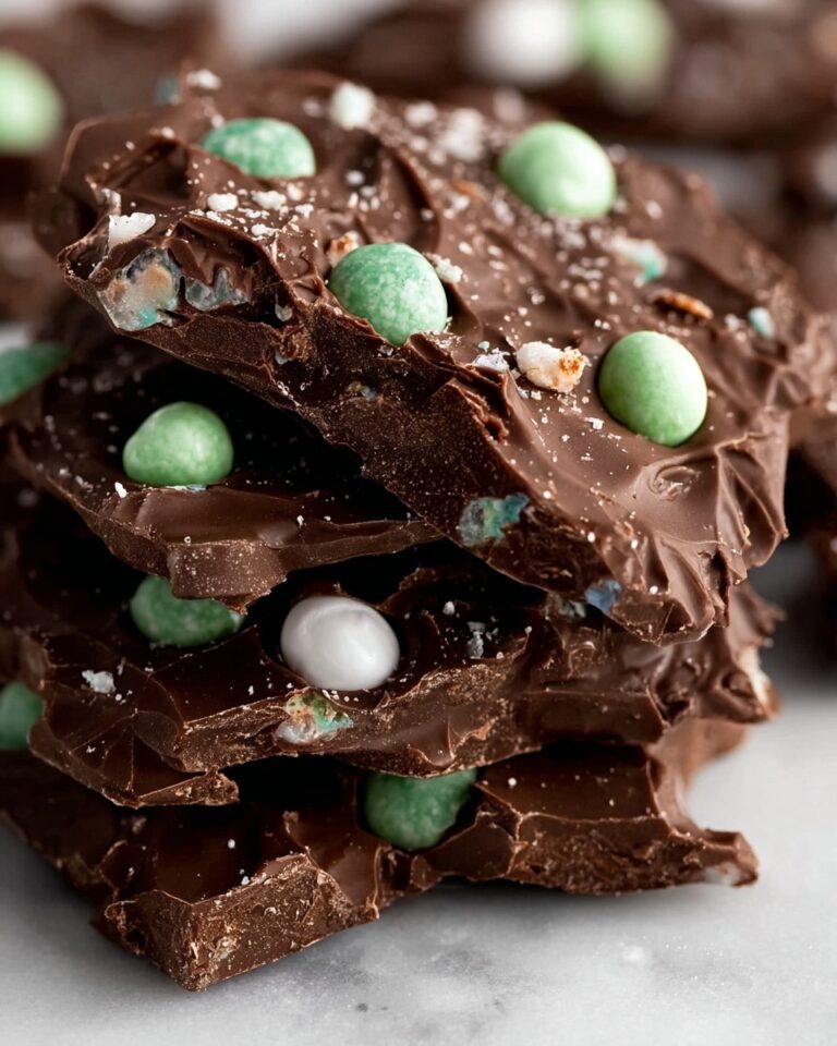 No-Bake Mint Chocolate Chip Clusters Recipe