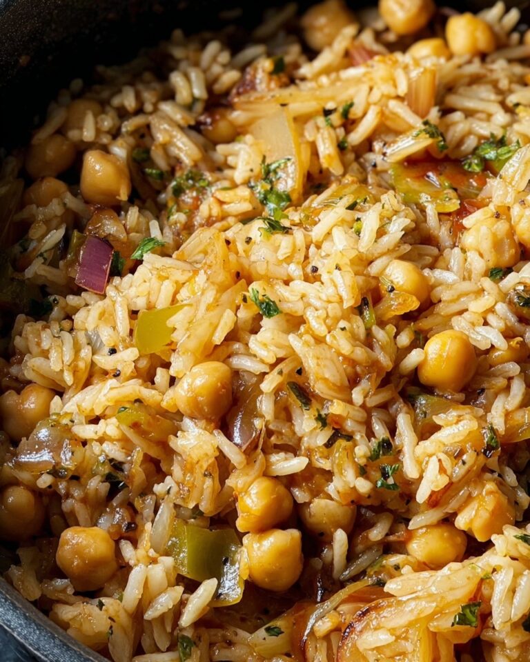 One Pot Chickpea Orzo Recipe