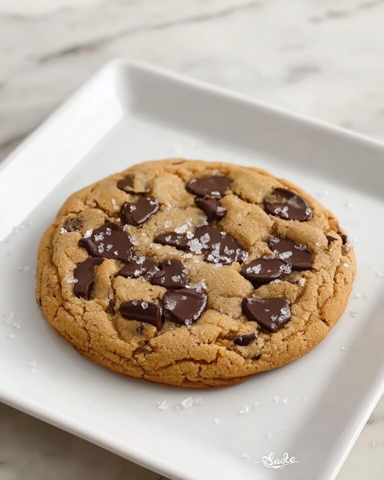 Single Serve Chocolate Chip Cookie Recipe