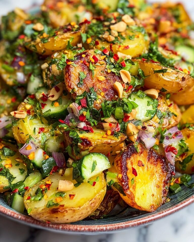 Roasted Potato Salad with Fresh Herbs and Pistachios Recipe
