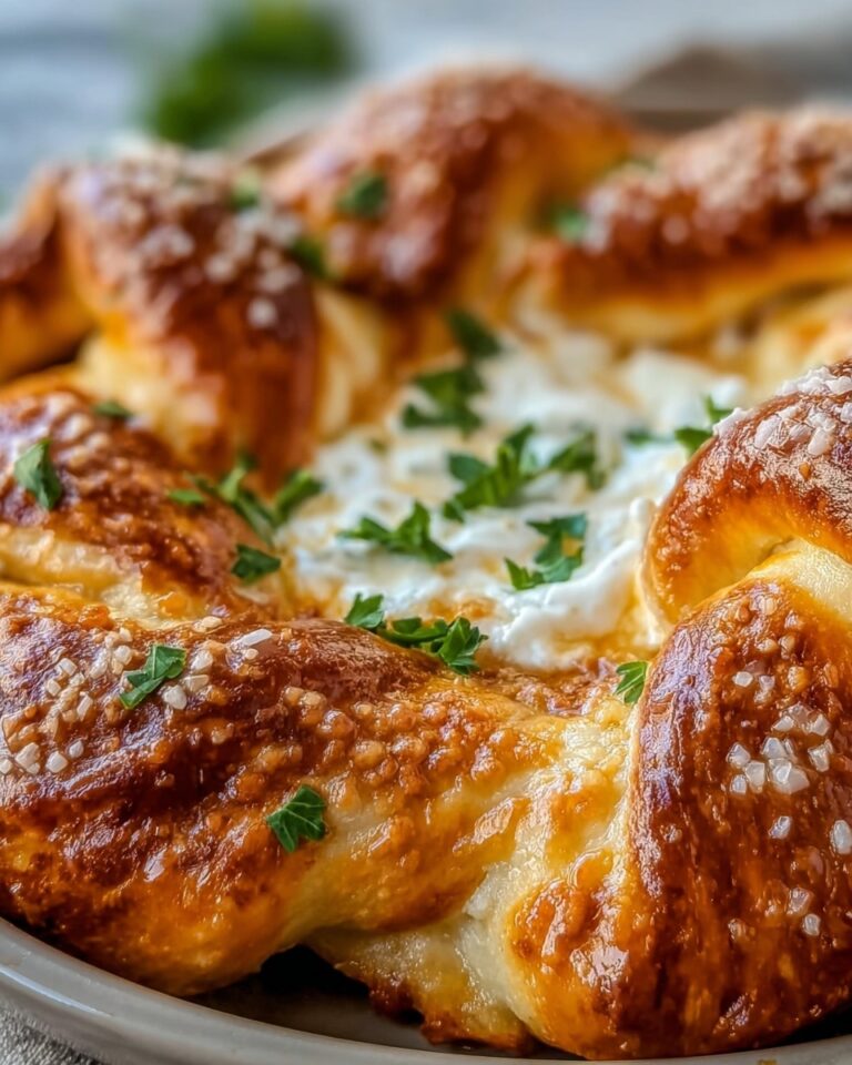 Soft Pretzels with Cheesy Dip Recipe