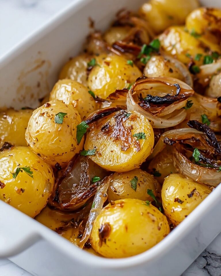 Oven Roasted Yukon Gold Potatoes with Onions Recipe