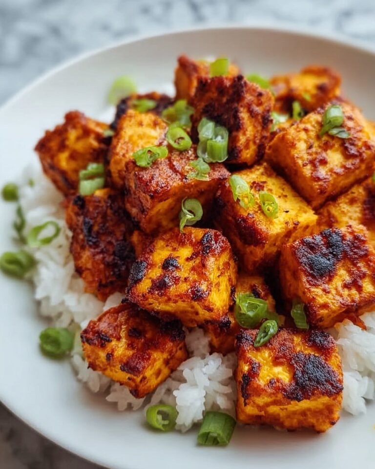 Baked Crispy Peanut Tofu Recipe