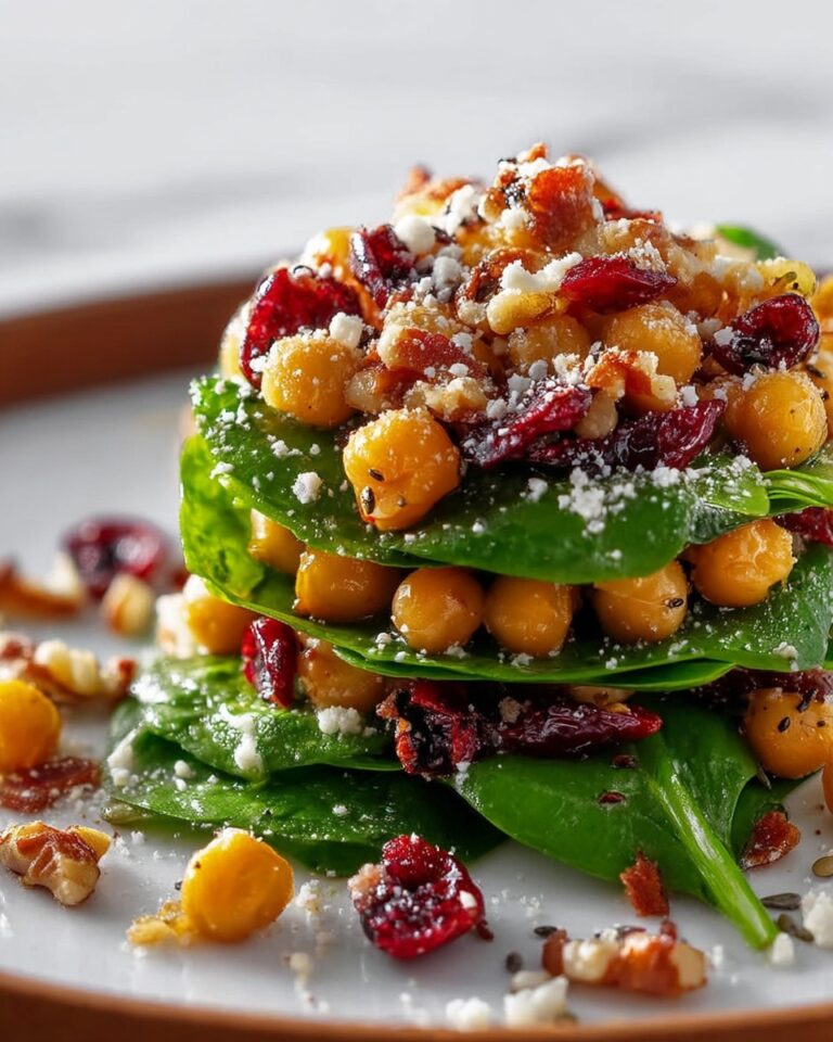 Cranberry Walnut Chickpea Salad with Orange Vinaigrette Recipe