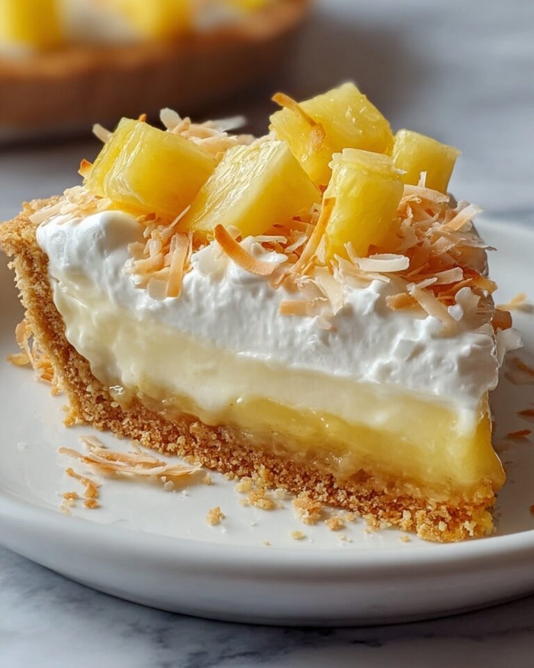 Pineapple Cream Cheese Pie Recipe