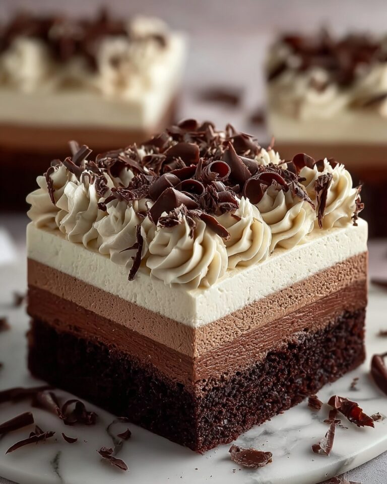 Brownie Refrigerator Cake Recipe