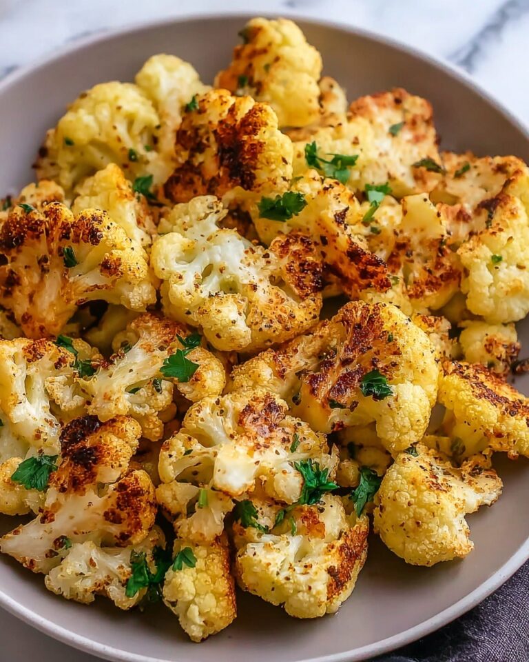 Easy Roasted Cauliflower Recipe