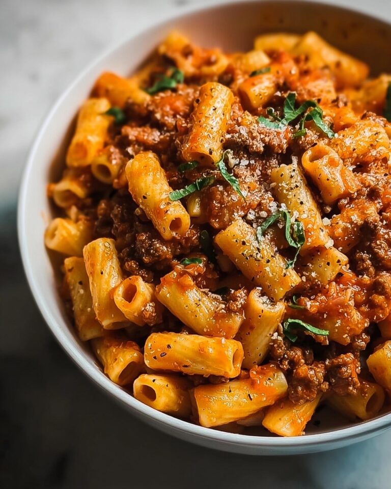 Homemade Beefaroni Recipe