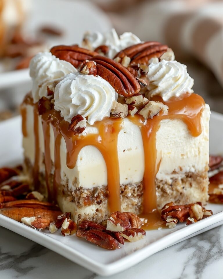Butter Pecan Praline Poke Cake Recipe