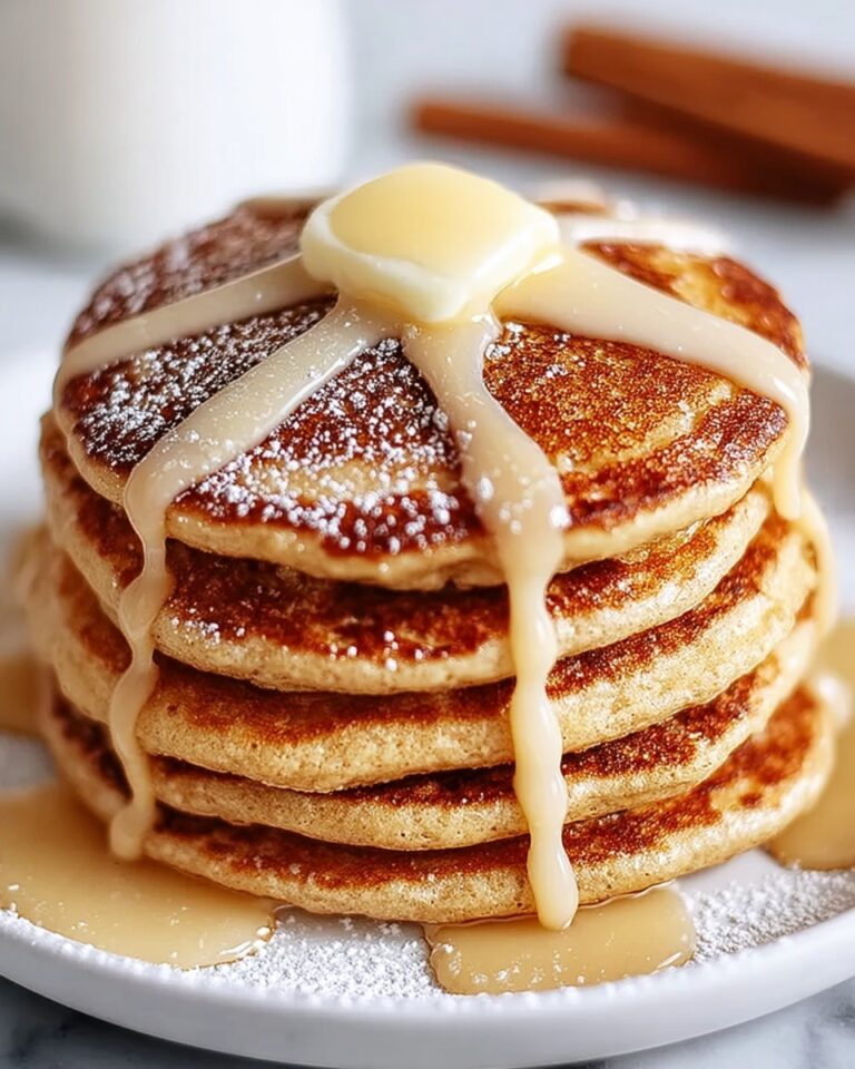 Cinnamon Roll Pancakes Recipe