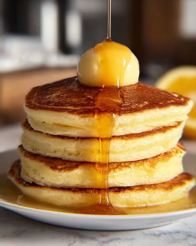 Lemon Curd Filled Pancakes Recipe