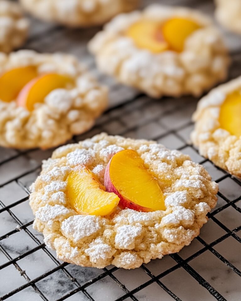 Irresistible Peach Cobbler Cookies Recipe