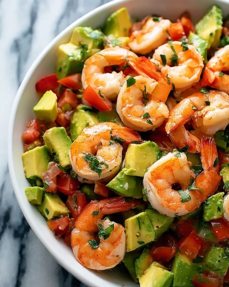 Avocado Salsa Shrimp Salad: Fresh, Zesty & Flavor-Packed! Recipe