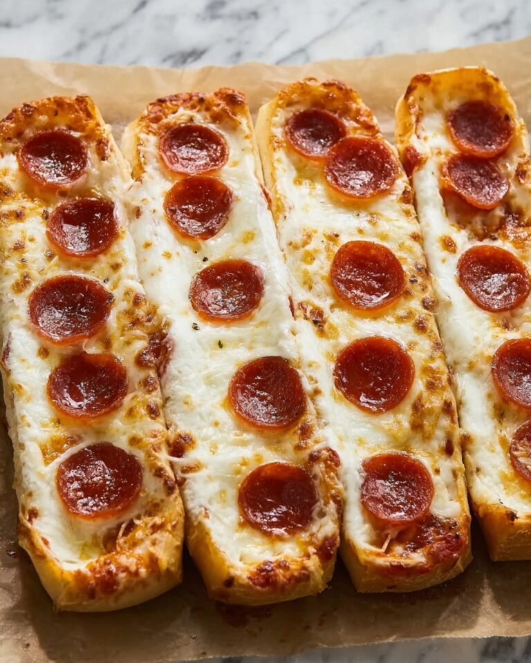 Cheesy Pepperoni Pizza Sticks Recipe