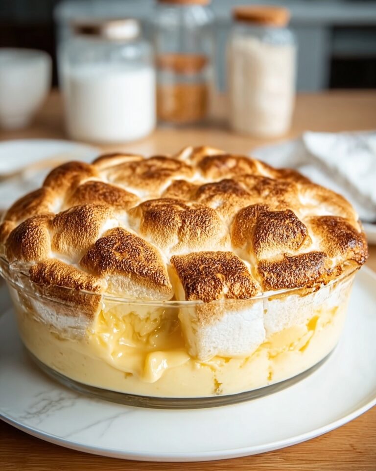 Custard Bread Pudding with Vanilla Sauce Recipe