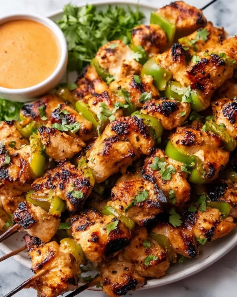 Grilled Thai Coconut Chicken Skewers Recipe