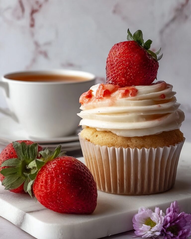 Real Strawberry Cupcakes Recipe