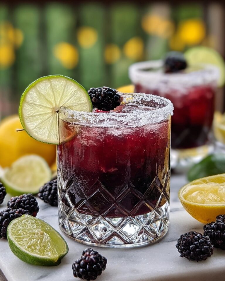 Blackberry Margarita Smash Recipe