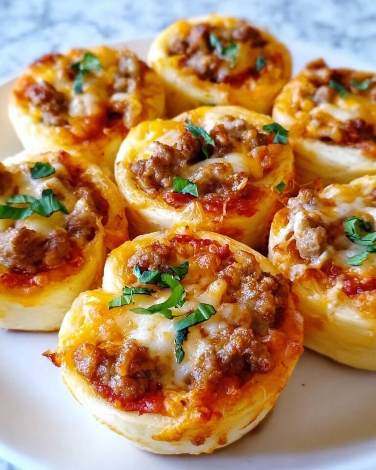 Italian Sausage Pizza Rolls Recipe