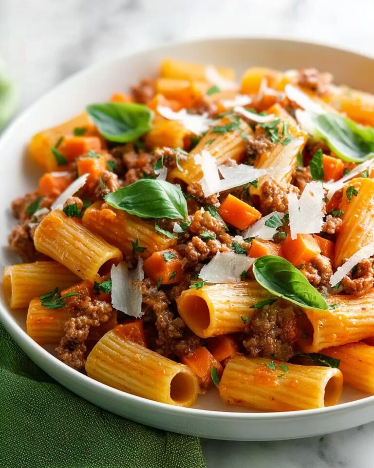 Spicy Sausage Rigatoni Recipe