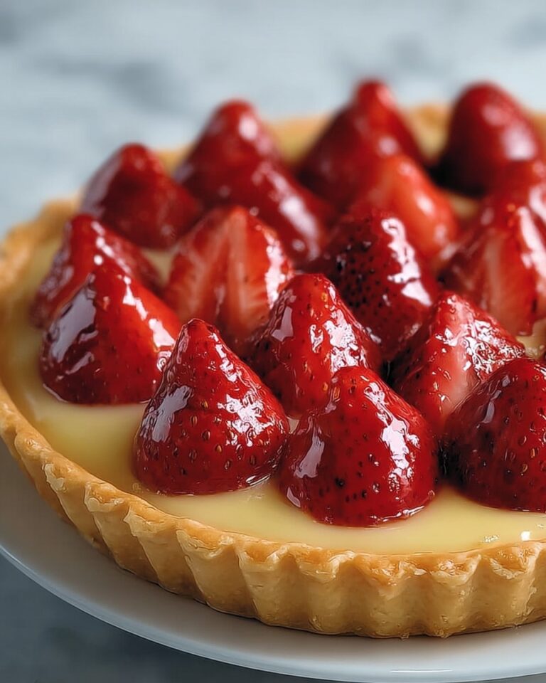 Traditional French Strawberry Tart Recipe