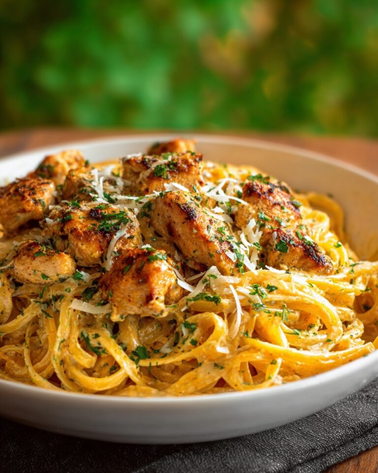 Creamy Cowboy Butter Chicken Linguine Recipe