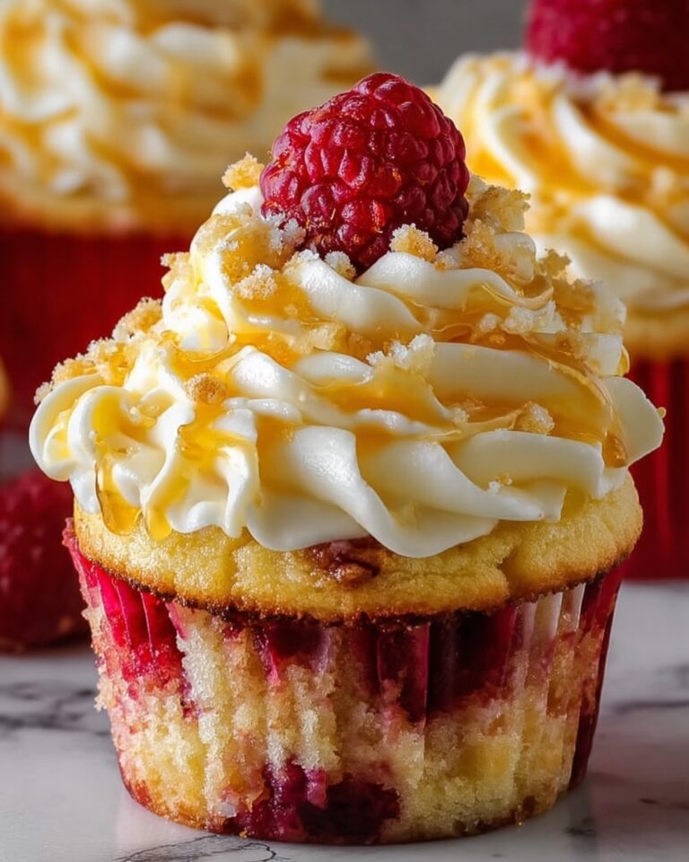 Raspberry Lemon Heaven Cupcakes Recipe