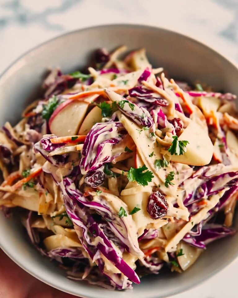 Apple Cranberry Coleslaw Recipe