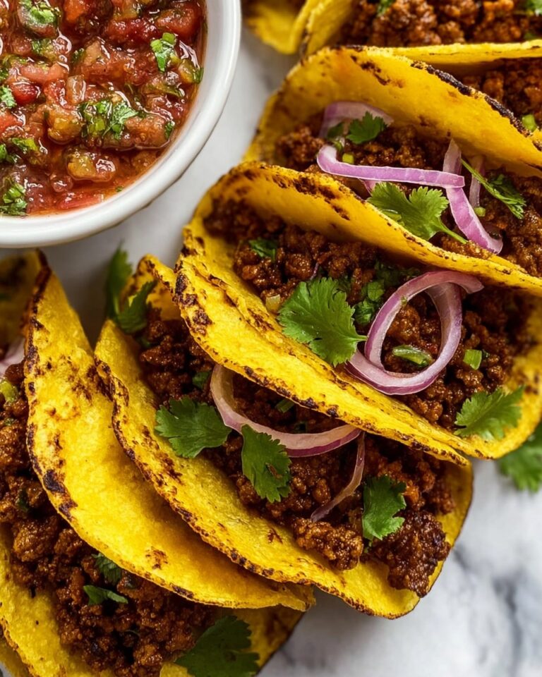 Crispy Ground Beef Tacos Recipe