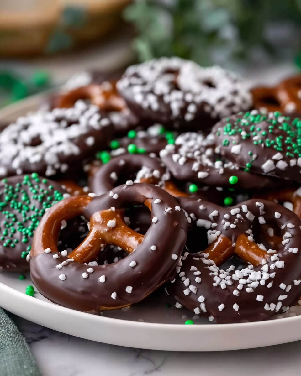Chocolate Covered Pretzels Recipe - Recipe Image