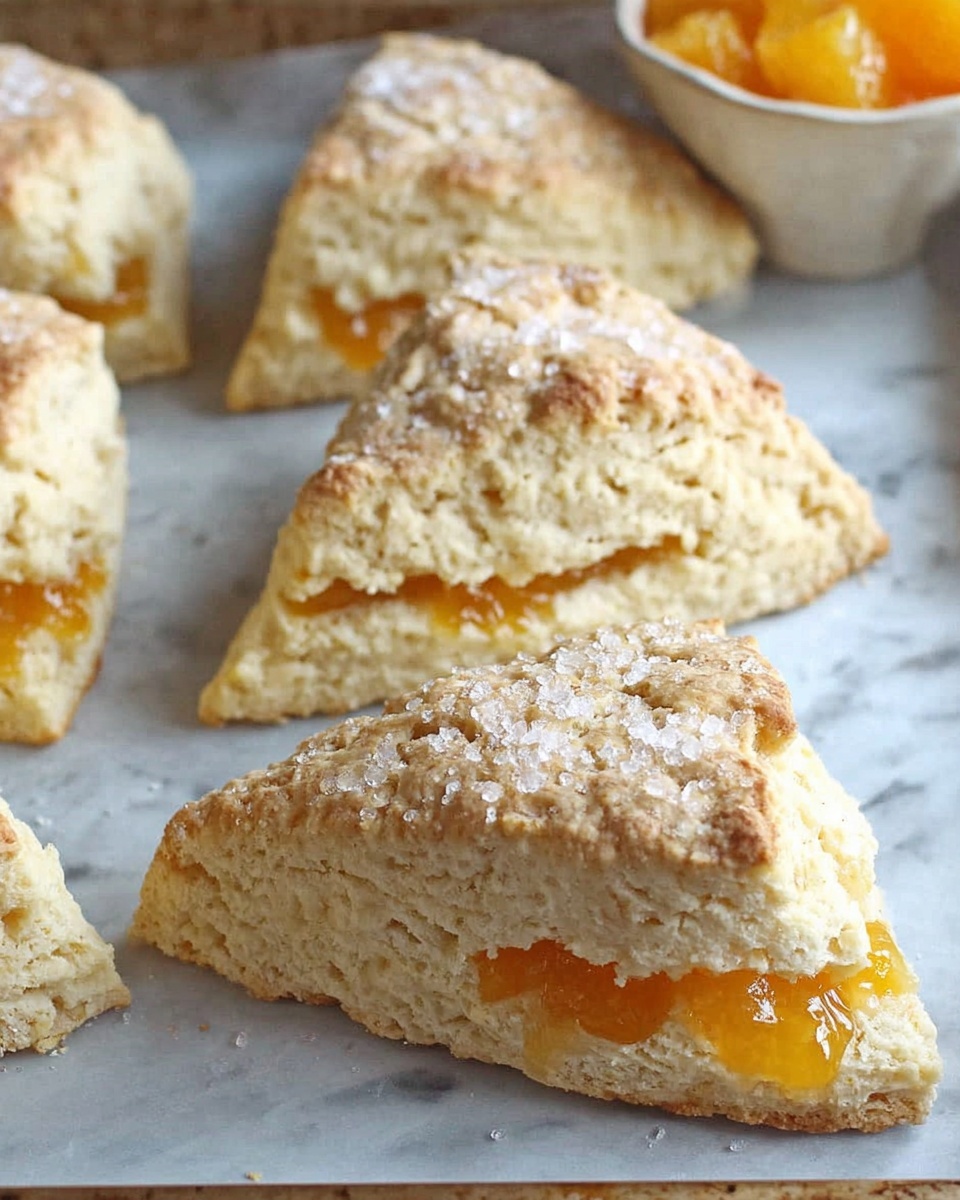 Orange Cardamom Cream Scones Recipe - Recipe Image