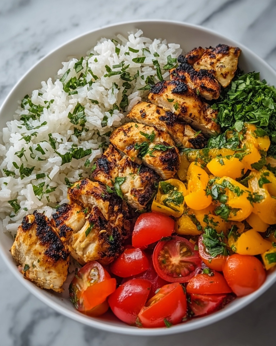Greek Chicken Bowls Recipe - Recipe Image