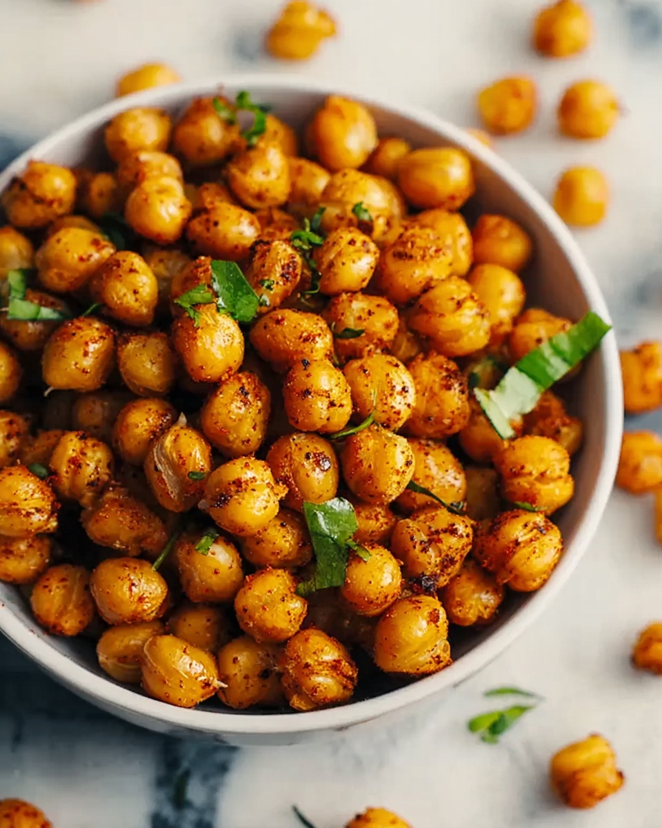 Spicy Roasted Chickpeas Recipe - Recipe Image