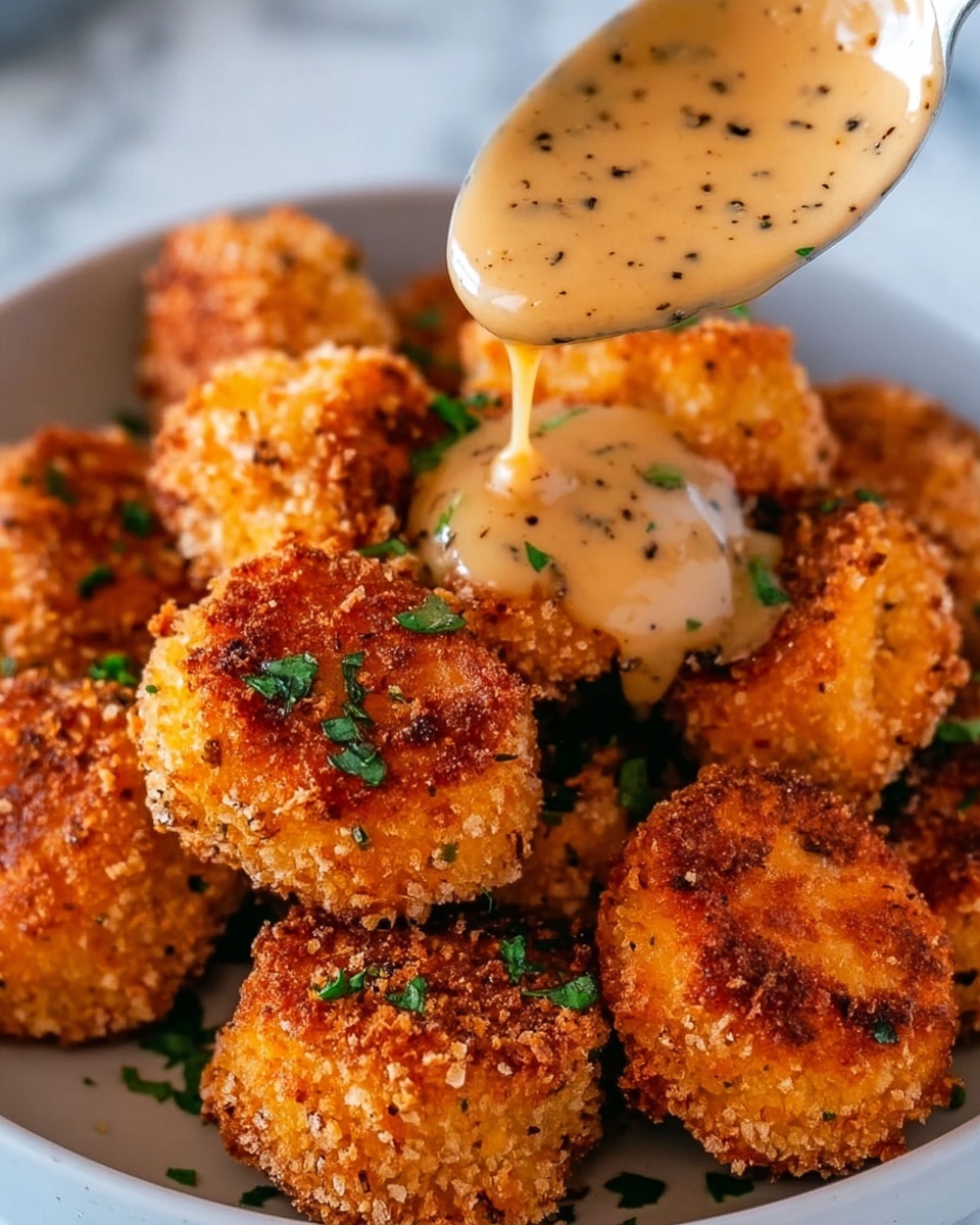 Crispy Fried Mushrooms Recipe - Recipe Image