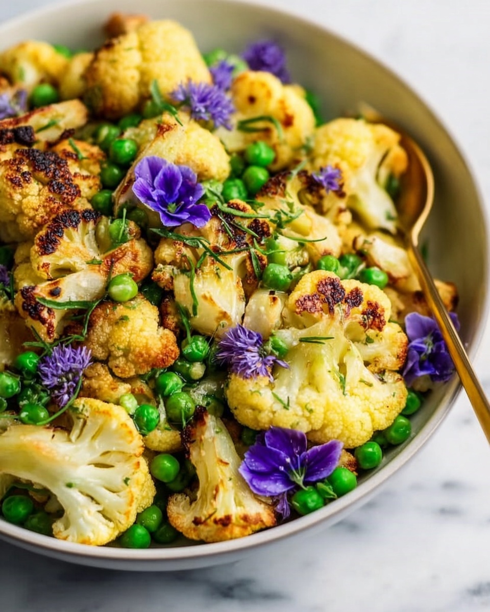 Curry Roasted Cauliflower Sweet Potato Salad Recipe - Recipe Image