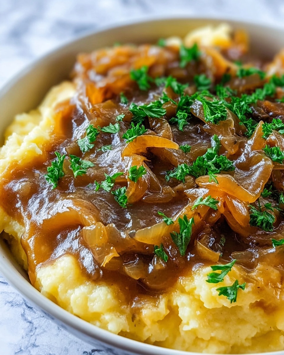 French Onion Skillet Sauce Recipe - Recipe Image