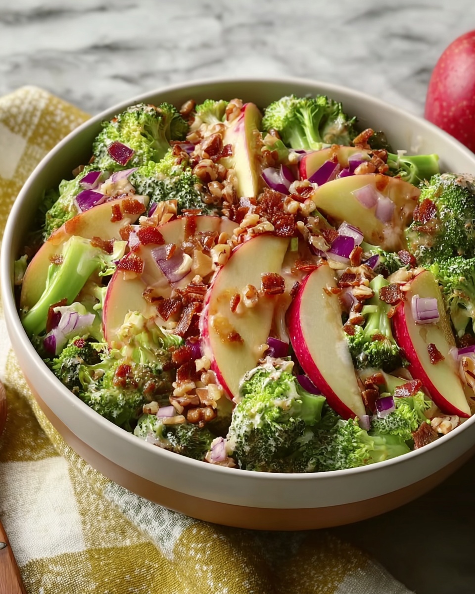 Honeycrisp Apple Broccoli Salad Recipe - Recipe Image