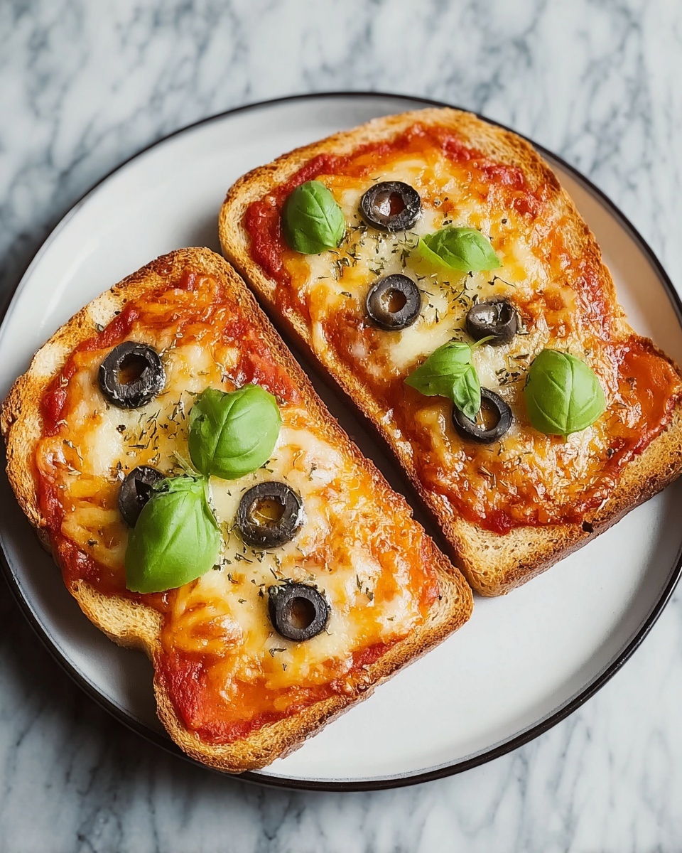 Pizza Toast Recipe - Recipe Image