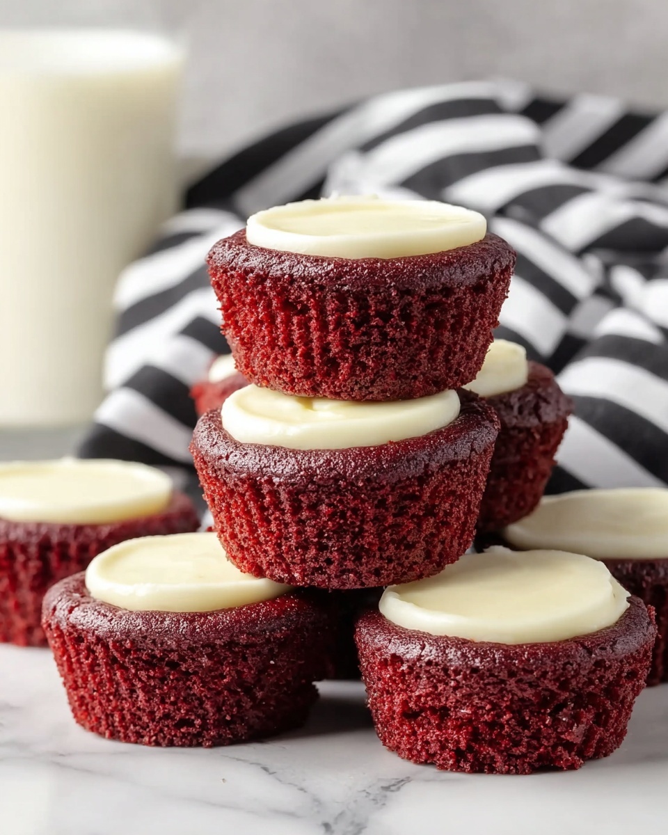 Red Velvet Cheesecake Bites Recipe - Recipe Image