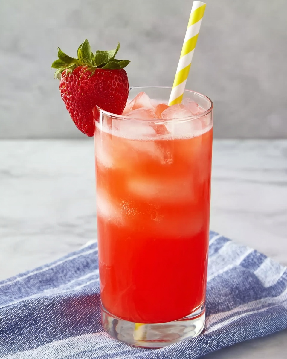 Strawberry Açaí Lemonade Recipe - Recipe Image