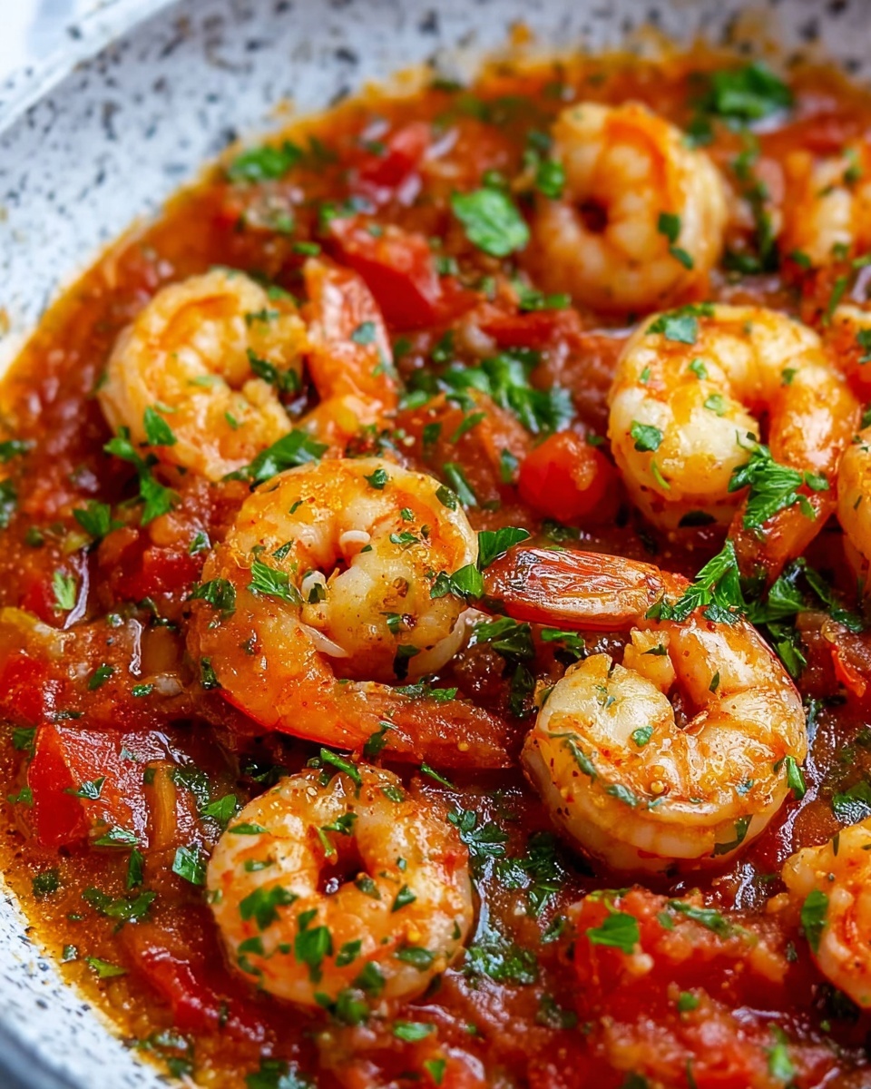 Garlic Shrimp in Tomato Sauce Recipe - Recipe Image