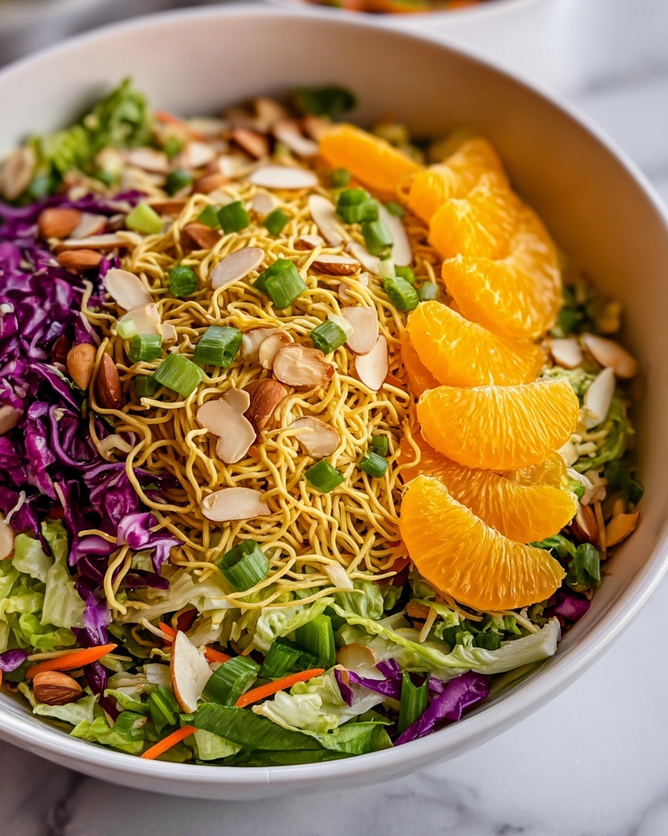 Crunchy Asian Ramen Noodle Salad Recipe - Recipe Image