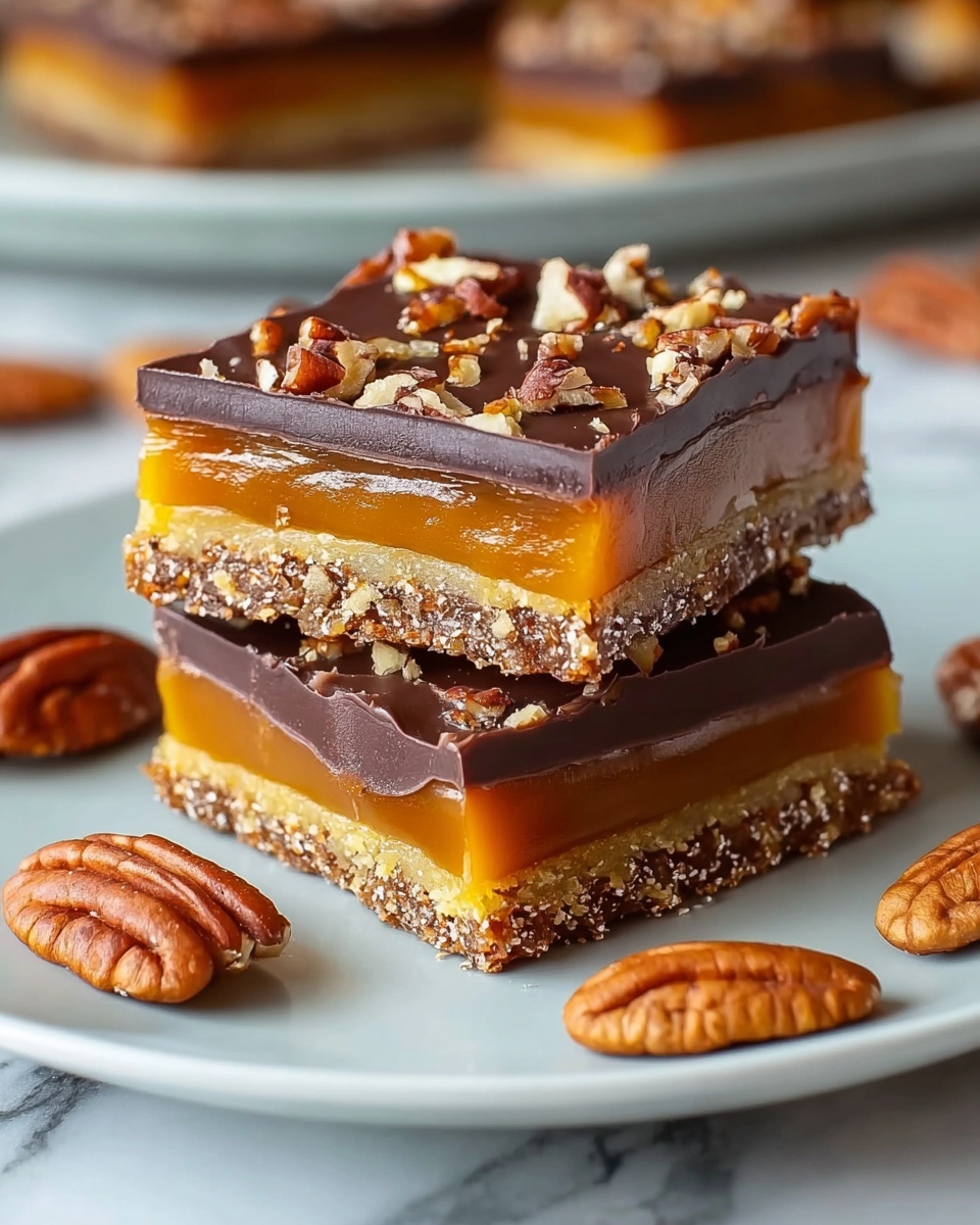 Turtle Bars Recipe - Recipe Image